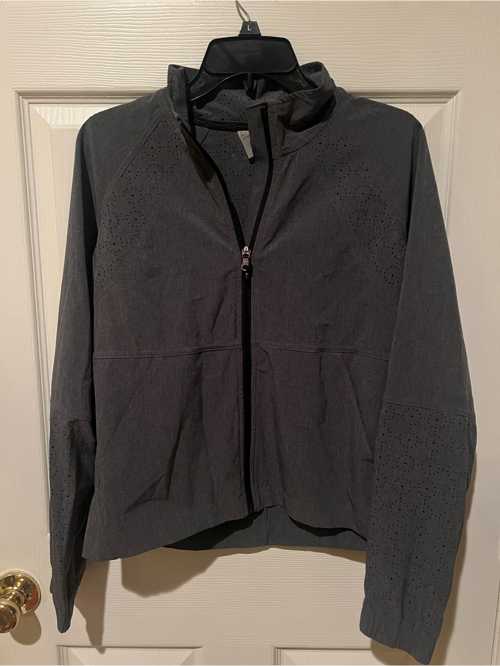 CALIA by Carrie Underwood Charcoal Utility Jacket